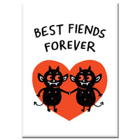 Best Fiends Forever Rectangle Magnet by Gemma Correll