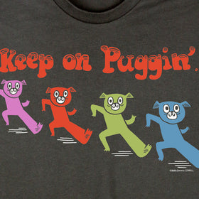 Keep on Puggin' T-Shirt, Black