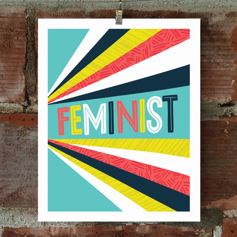 Feminist 8 x 10 Print