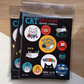 Cattitude Stickers