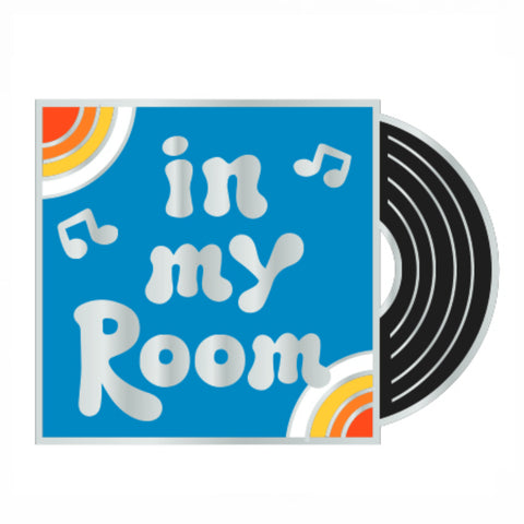 In My Room Record Enamel Pin