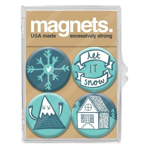 Let It Snow Magnet Pack