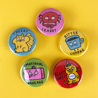 Punny Buttons • Pack #2