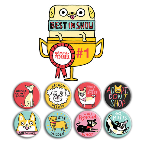 Best in Show Buttons • Pack #1