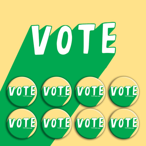 Green Vote Buttons